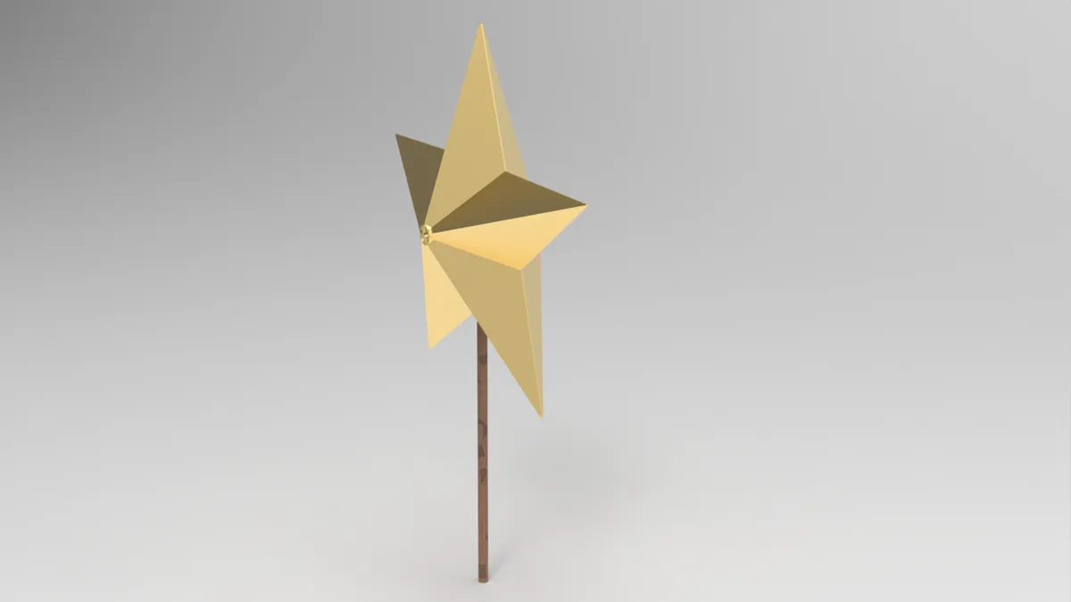 Étoile pour sapin de Noël
