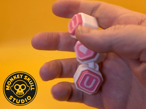 Flexi Keycap Clicker Fidget Keychain