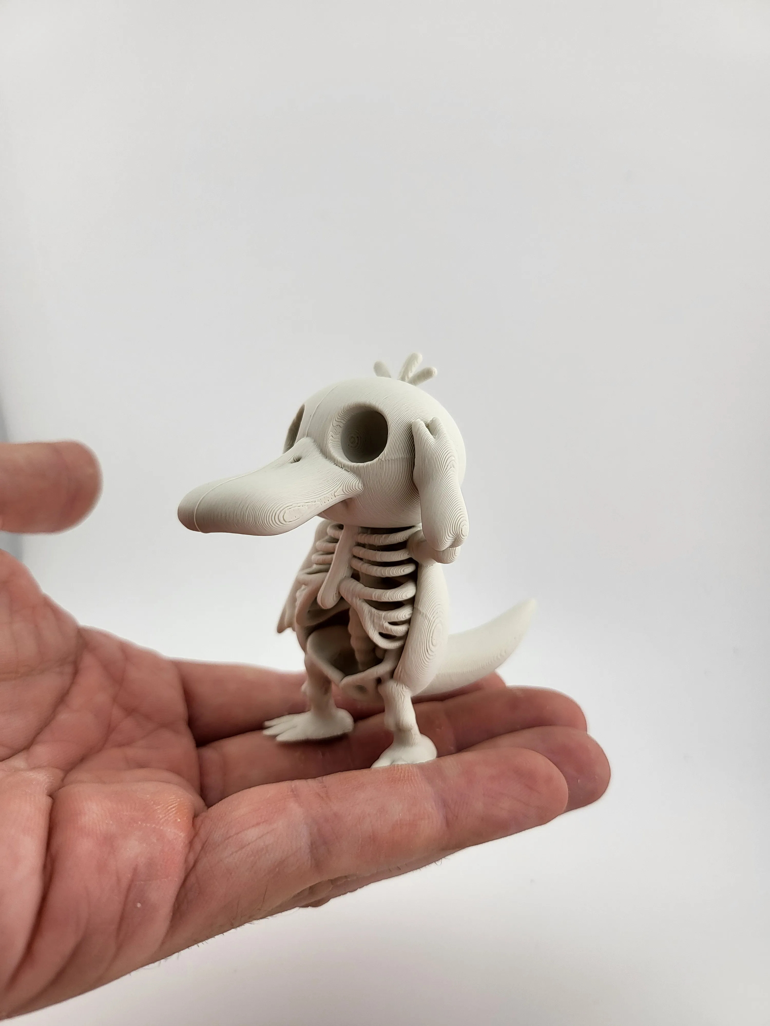Chaveiro Psyduck Esqueleto – Edição Halloween