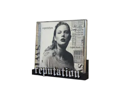 Reputation Taylor Swift CD Shelf