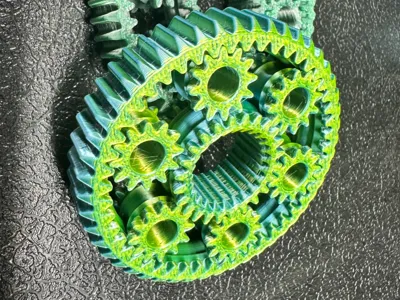 Planetary Gear Fidget Spinner