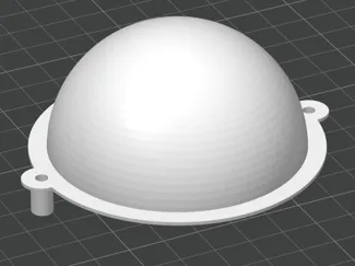 1968 Mustang Centre light dome Fitting.