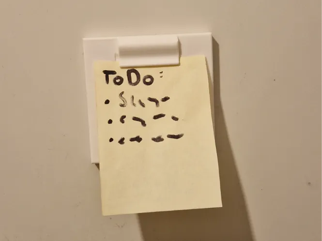 WORBY Note / ToDo / Shopping-List Clip