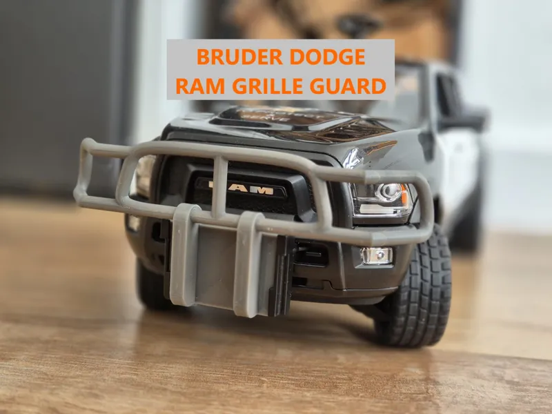 Bruder Dodge Ram grille guard