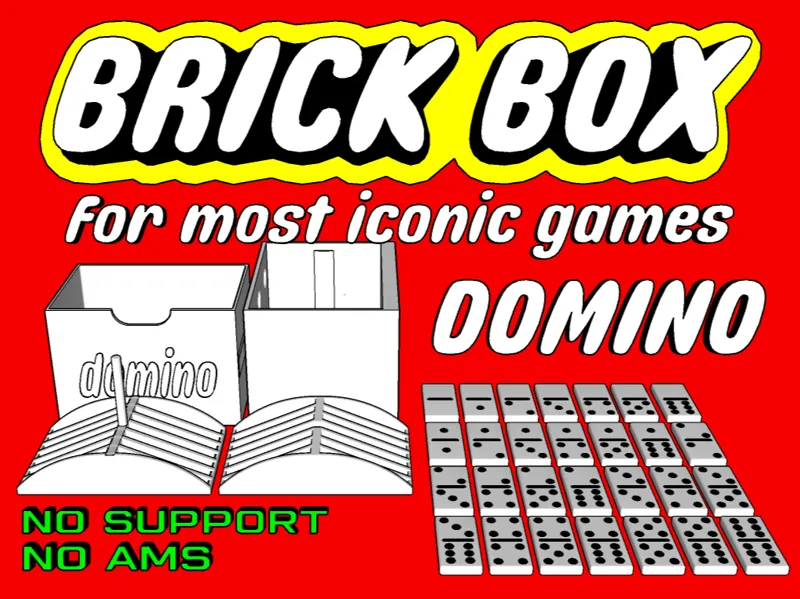BRICK BOX with DOMINO