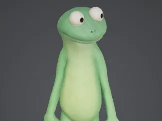 Tom die Eidechse 30 cm (Fortnite ) Rolf`s Workshop