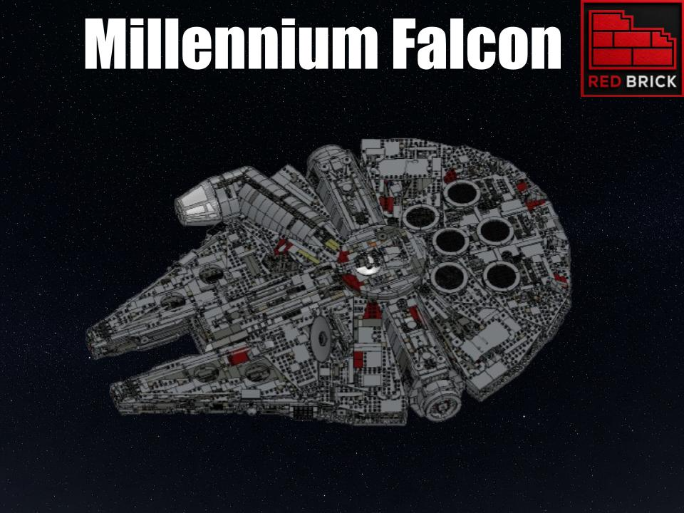 Brick Millennium Falcon Set