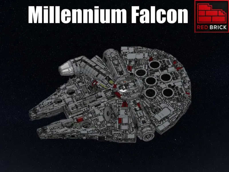 Brick Millennium Falcon Set