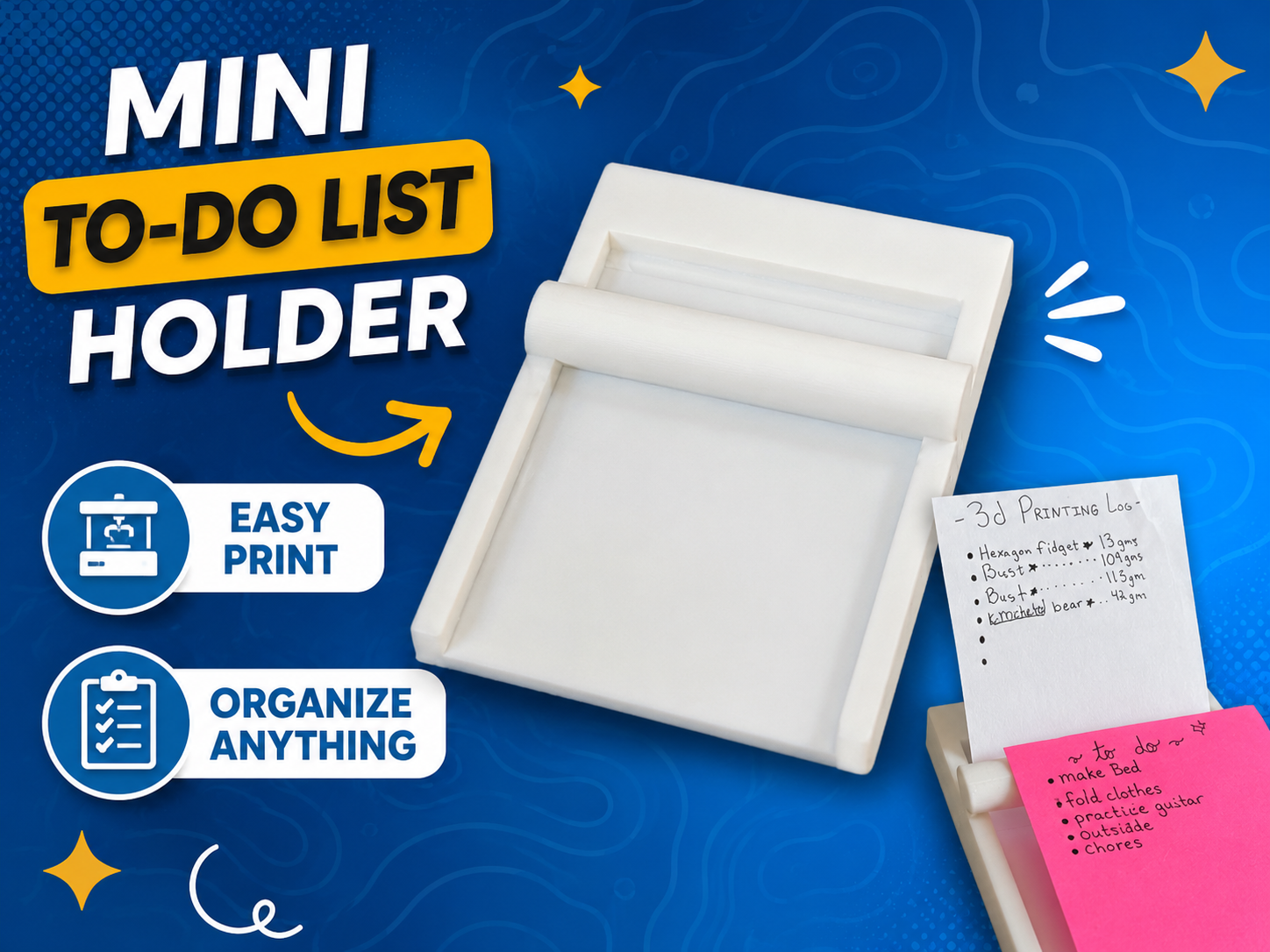 Mini To-Do List Holder