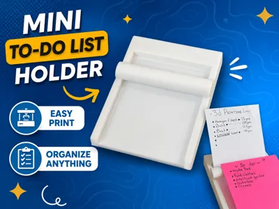Mini To-Do List Holder
