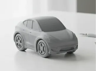 Tesla Model Y Articulated Mini Toy Car