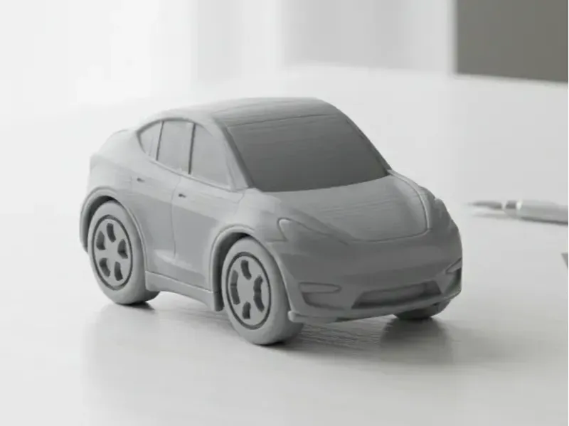 Tesla Model Y Articulated Mini Toy Car
