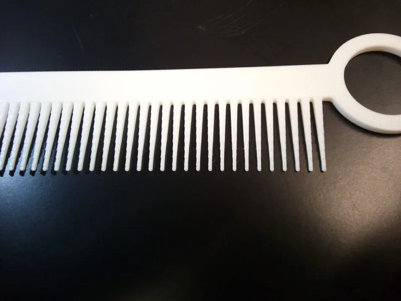 comb with finger holder