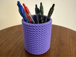 Rope Pencil Holder Cup