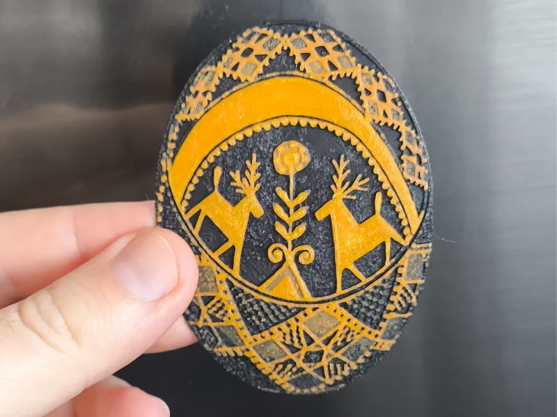 Hueforge Easter egg