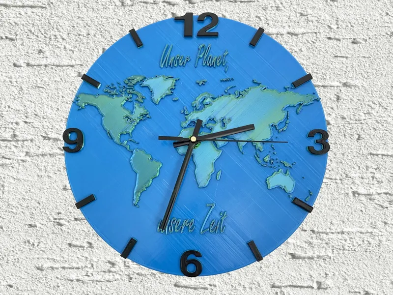 Wall Clock Earth