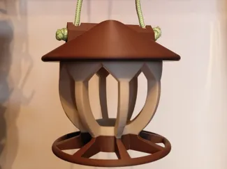 Bird feeder / Mangeoire oiseaux boules de graines