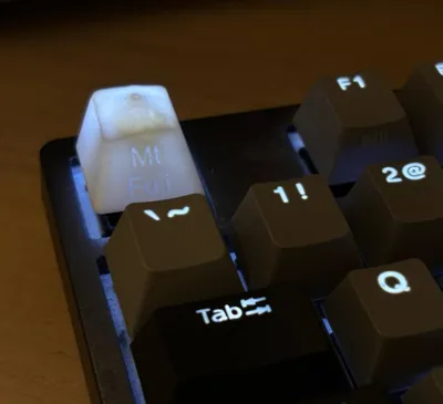 Mt Fuji Keyboard Keycap