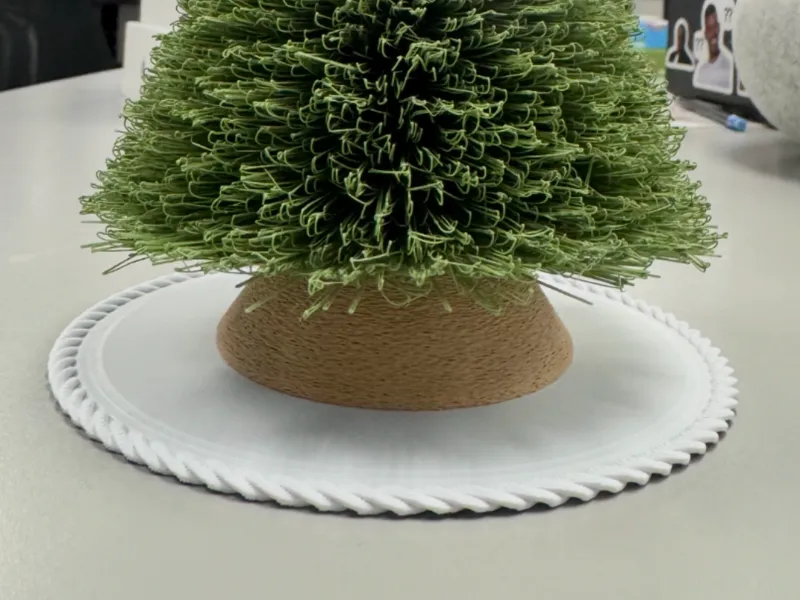 3d Printed Christmas Tree Skirt
