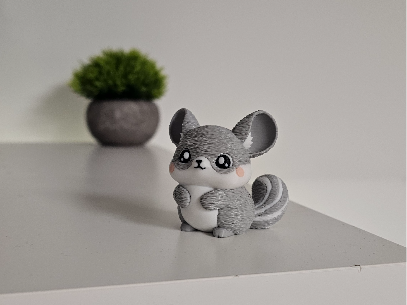 Cute Chinchilla – Multi Color Figurine