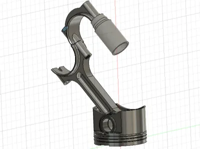 Piston-Connecting Rod Lamp