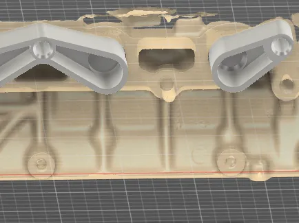 7M-GTE/GE exhaust manifold thread drill jigs