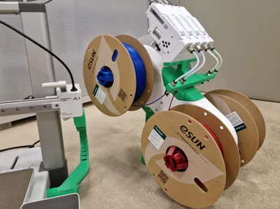 AMS REPLICA FOR BMCU by Xoffroad MakerWorld: Download Free 3D Models