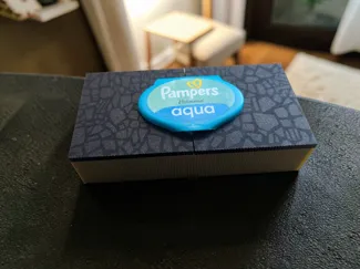 Feuchttücher Box – kompatibel mit Pampers Aqua