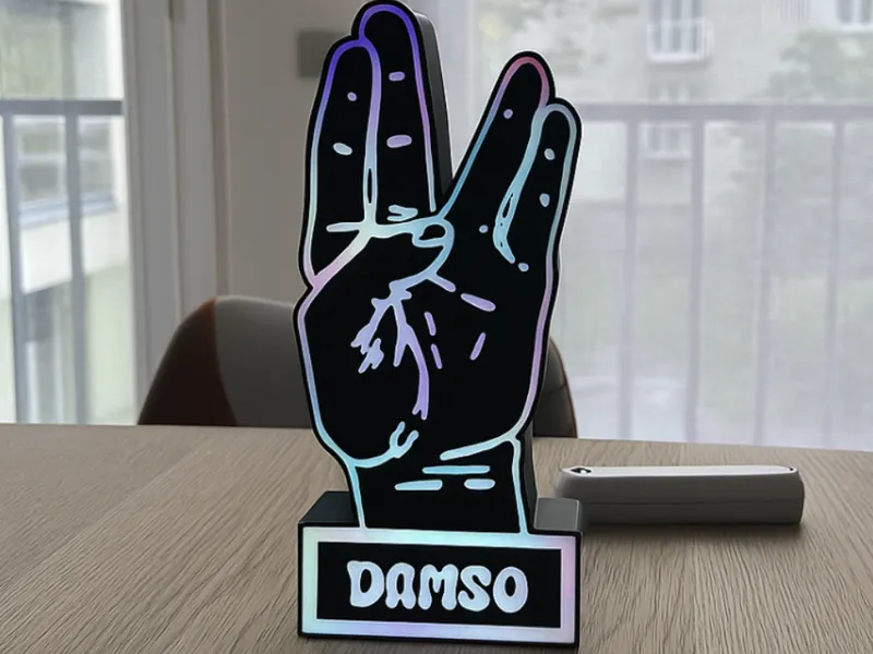 Lightbox Damso "Signe Vie"