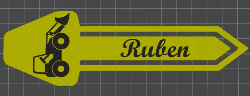 marque page ruben