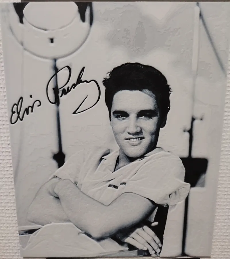 3-color Hueforge Elvis Presley
