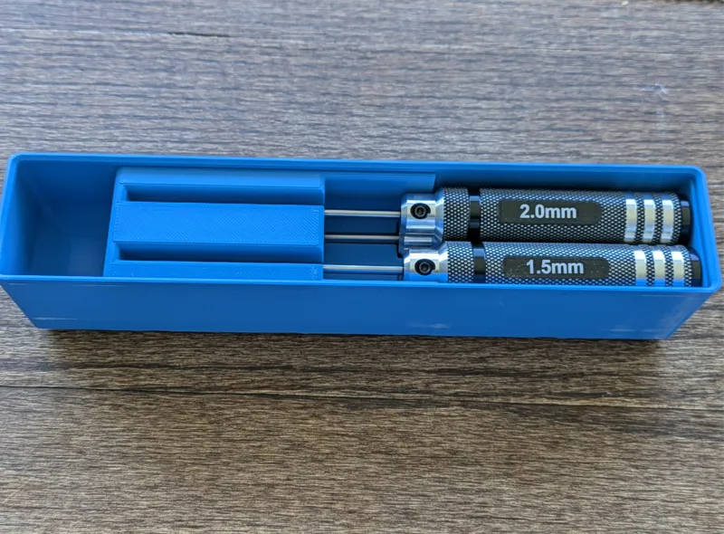 Gridfinity Allen Screwdriver Holder