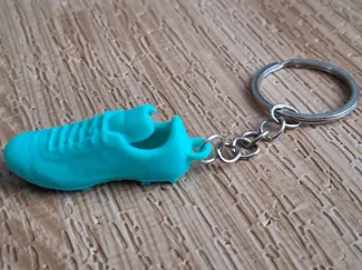 Keyring Soccer Shoe