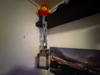 Adaptateur table Ikea Lack pour chaîne de lanterne Minecraft — photo 3