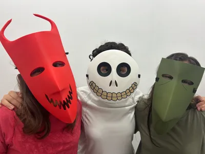 Lock, Shock and Barrel - Wearable Masks (No AMS)