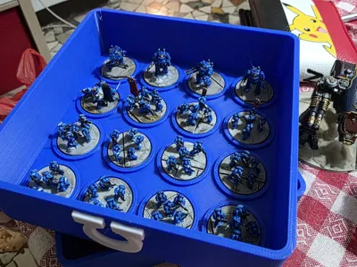 Miniature storage box 25mm