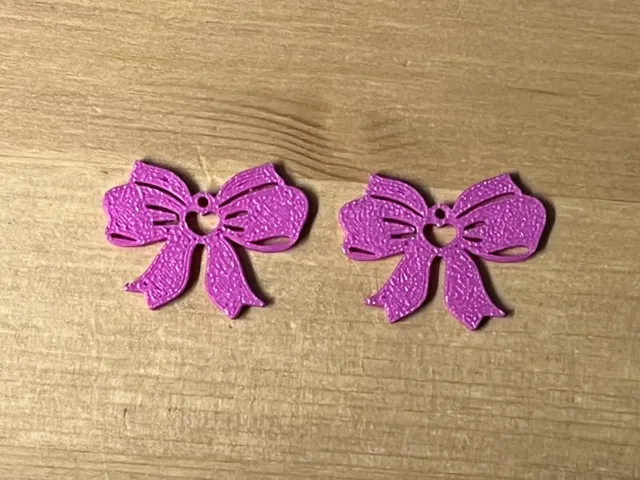 bow earrings