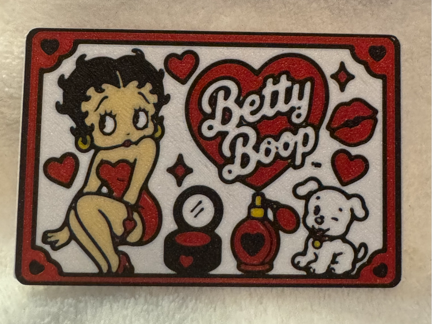 Betty Boop tap 2 pay card sleeve - 1