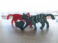 FlexiCat Saint-Valentin - chat articulé avec cœur — photo 5