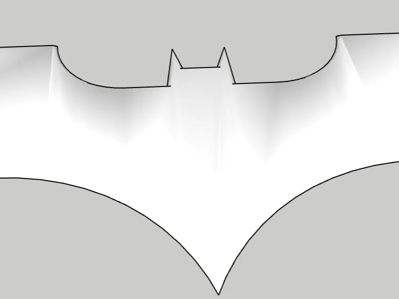 dark knight batarang