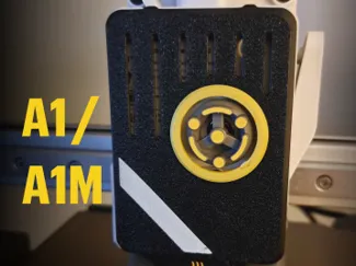 [A1/A1 Mini] Grilled Faceplate with Hole Plug