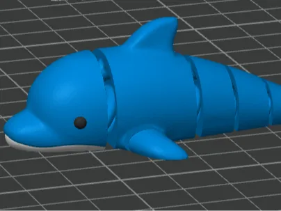 Flexibler Delphin