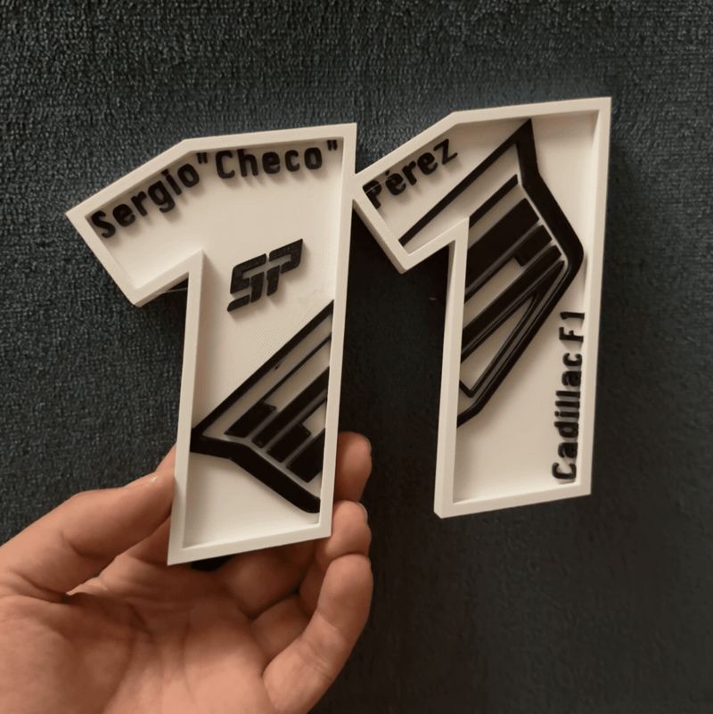 Logo Sergio Checo Pérez Cadillac F1