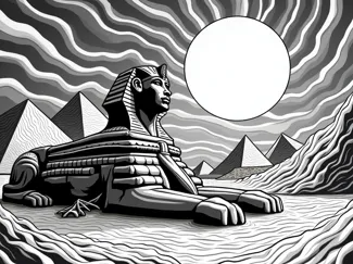 Sphinx mirage hueforge