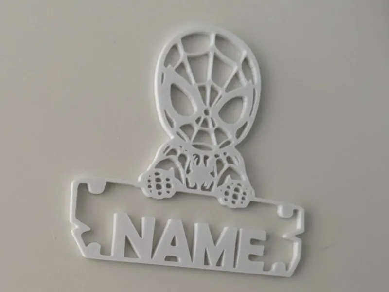 Spider-Man Door Sign