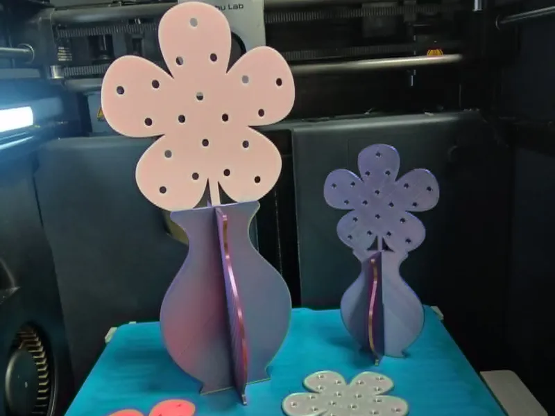 Flower Holder Handpicked Flower Display Stand