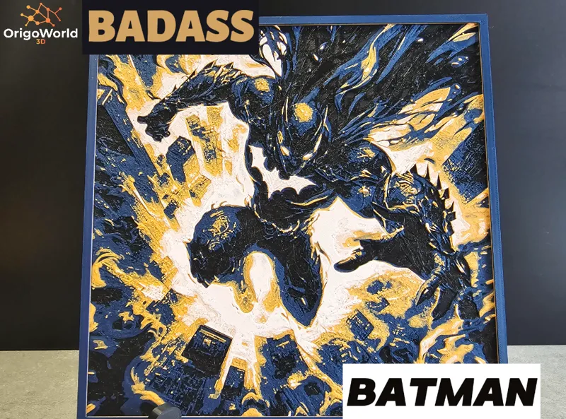 Badass Batman with customizable framework