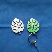 Porte-clés feuille de Monstera — photo 4