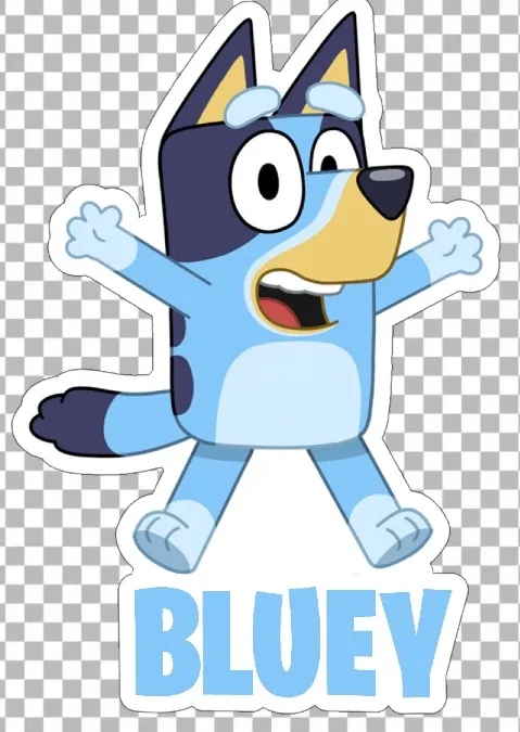 Keychain bluey