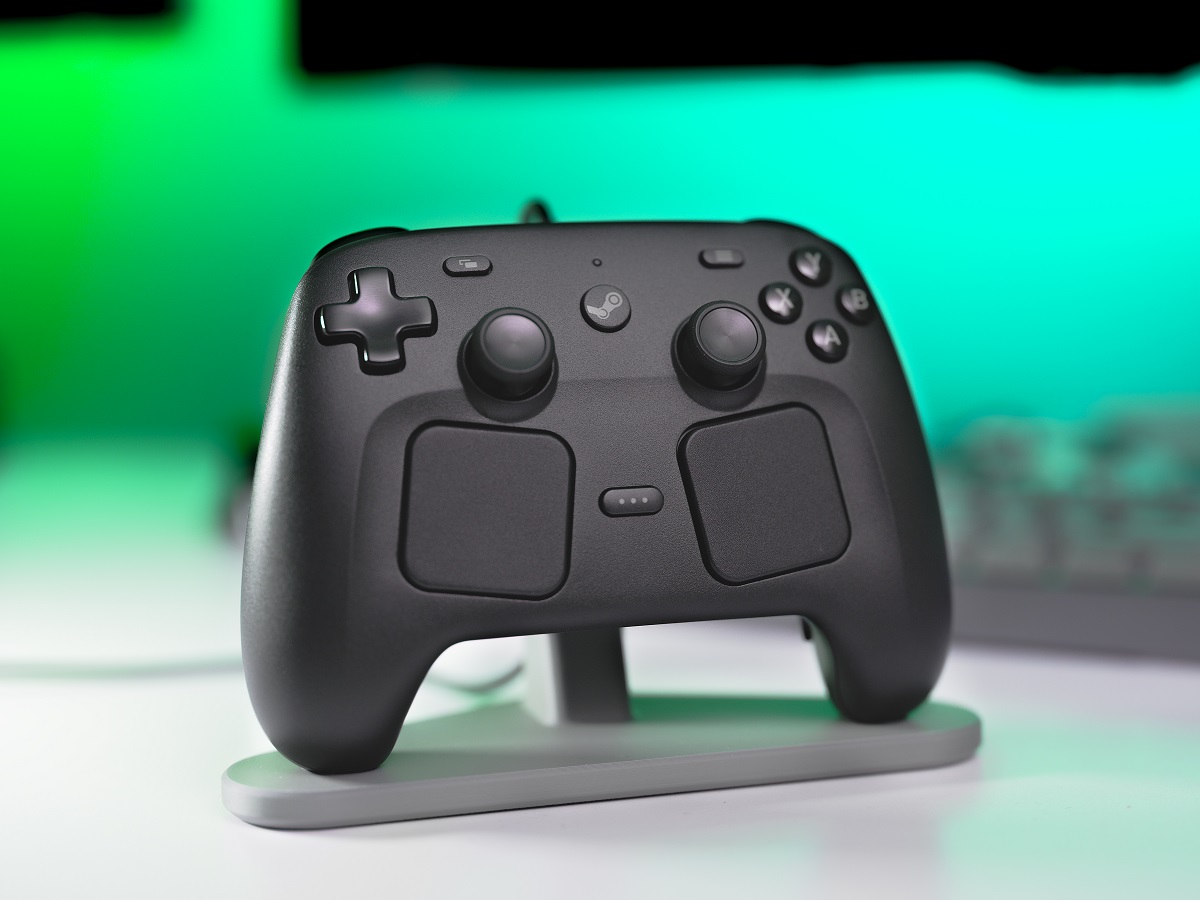Steam Controller With Charging Puck Stand 2026 V2 - Free 3D Print